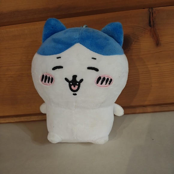 Other - Hachiware Chiikawa Nangano 7" Plush white blue D52